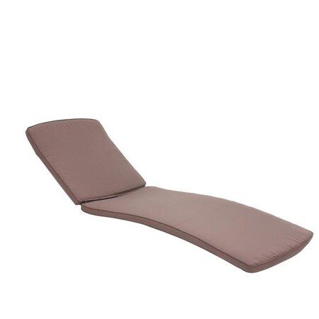 Jeco Jeco CL1-FS007 Chaise Lounger Cushion; Brown CL1-FS007